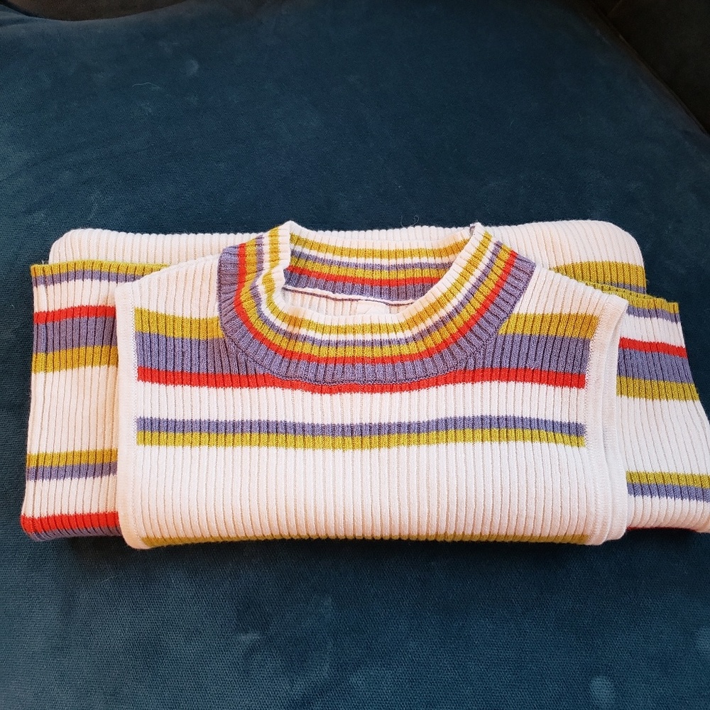 MOTH mock neck sleeveless sweater